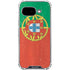 Portugal Flag Distressed Google Pixel 9a Clear Case